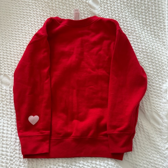 valentines toddler MINI sweatshirt - Picture 2 of 4